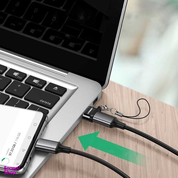مبدل USB-A Male به USB-C Female یوگرین مدل US280 کد 50568