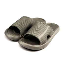 دمپایی مردانه پاپا مدل بلوط کد 06 رنگ طوسی