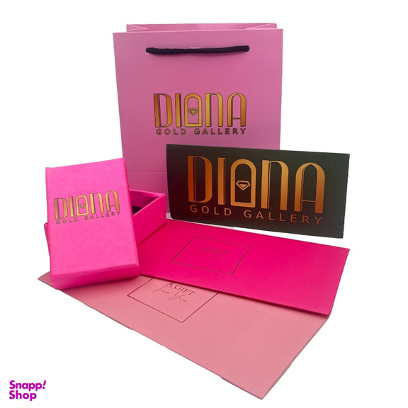 دستبند میوکی طلا 18 عیار زنانه دیانا کد 06027