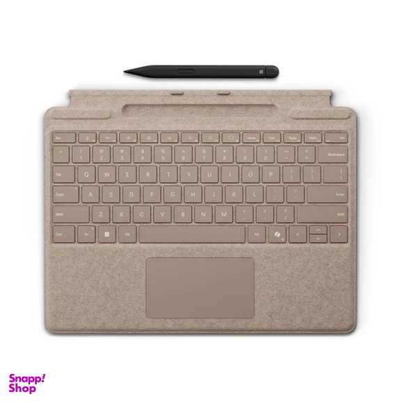 کیبورد تبلت مایکروسافت مدل Surface Pro Copilot Keyboard with Slim Pen 2 مناسب سرفیس Pro 8/Pro 9/Pro 10/Pro 11 به همراه قلم اسلیم 2