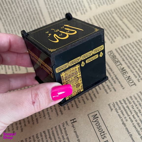 جعبه هدیه مینیاتوری طرح خانه خدا کد 5