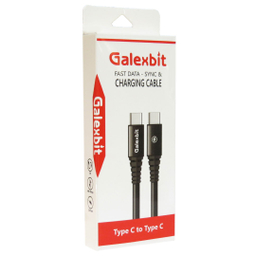 کابل شارژ و انتقال داده Type C به Type C گلکسبیت طول 1 متر