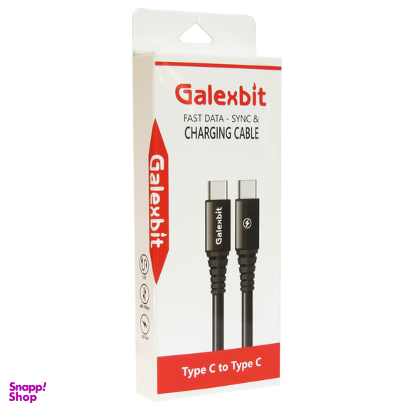 کابل شارژ و انتقال داده Type C به Type C گلکسبیت طول 1 متر