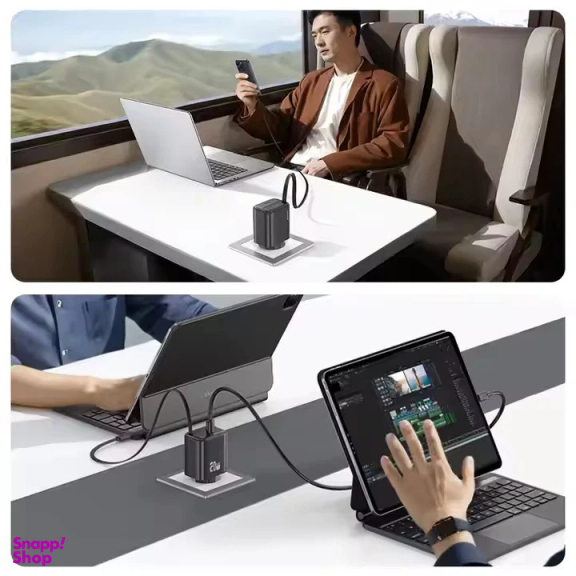 شارژر دیواری 20 وات یوسمز مدل CC233 به همراه کابل USB-C