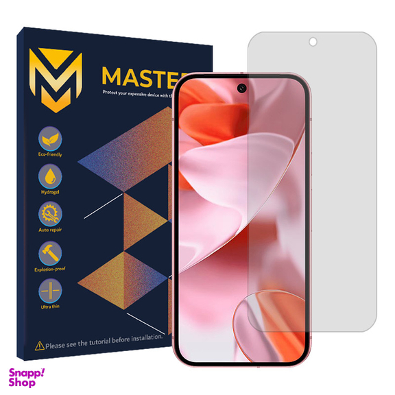 محافظ صفحه نمایش شفاف مستر مدل Resistant مناسب گوشی موبایل گوگل Pixel 9