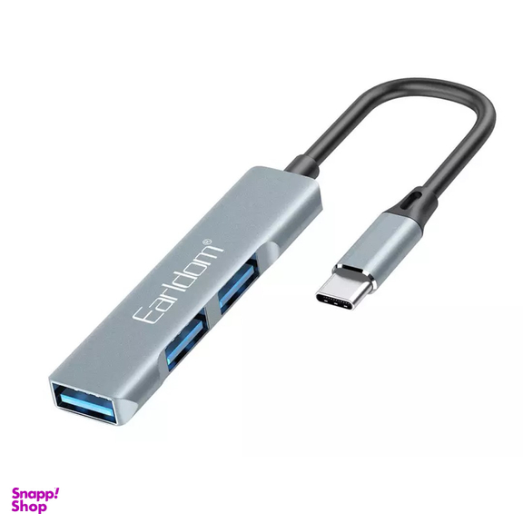 هاب 3 پورت Type-C ارلدام مدل HUB10