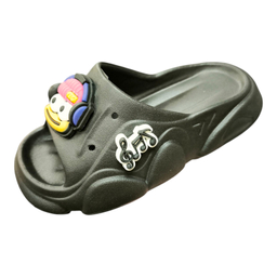 دمپایی پسرانه مدل پلاس نگاران رنگ مشکی