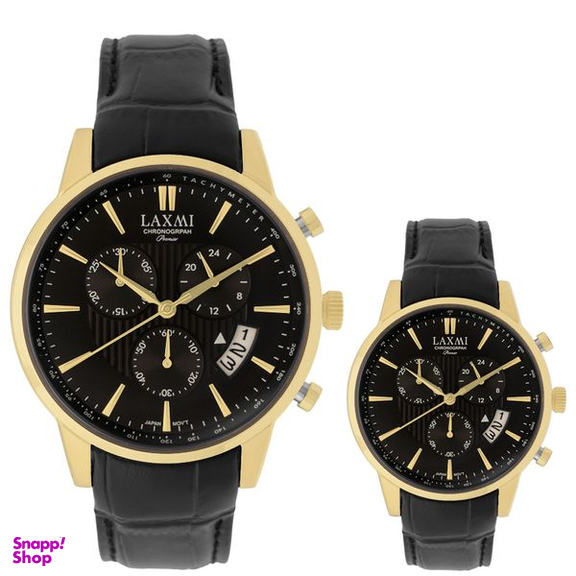 ست ساعت مچی عقربه ای زنانه و مردانه لاکسمی مدل 3-8534
