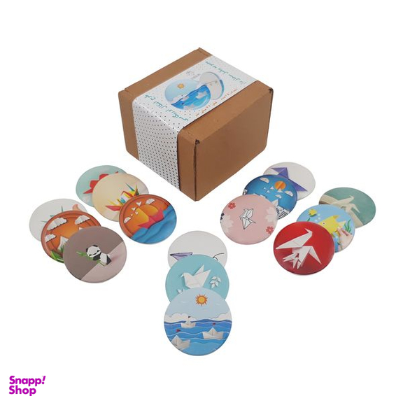 پیکسل اوریران مدل اشکال اوریگامی کد POD15 مجموعه 15 عددی