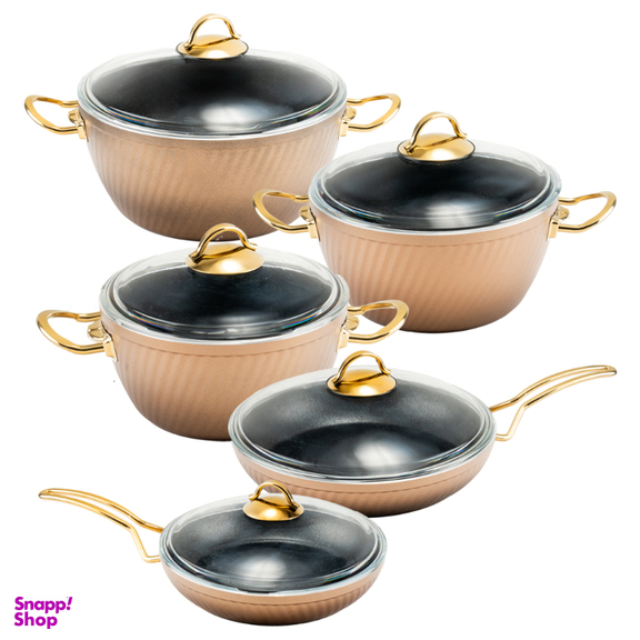سرویس پخت و پز 10 پارچه ام جی اس طرح ماینز کد 5632