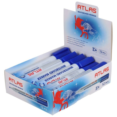 ماژیک وایت برد اطلس مدل َA-01 بسته 12 عددی