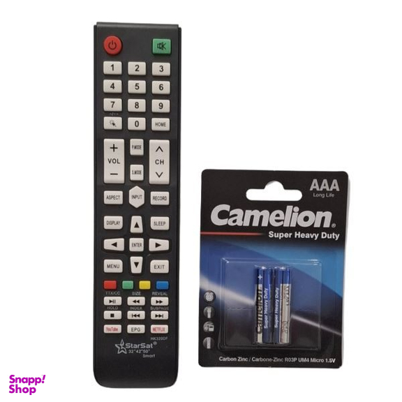 ریموت کنترل استارست مدل HK-320DF به همراه باتری