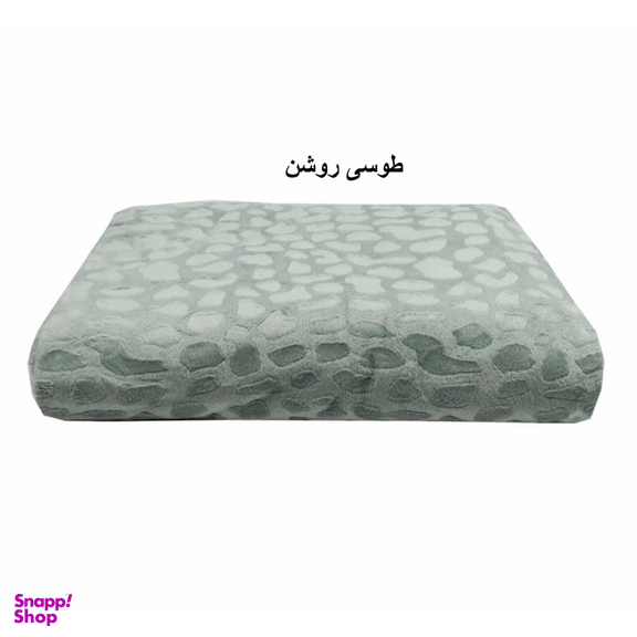 پتو مسافرتی شایسته مدل فایپکو اسکارلت مخمل سنگی سایز 155×205 سانتی متر