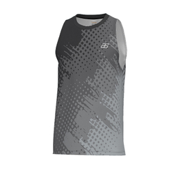 تاپ ورزشی مردانه کد SMT رنگ خاکستری