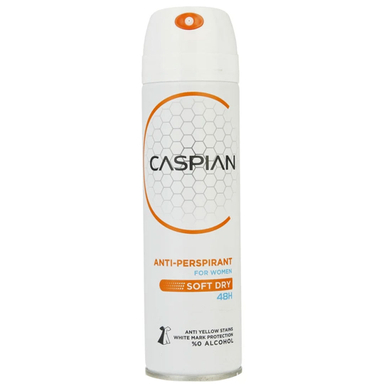 اسپری ضد تعریق زنانه کاسپین مدل Soft Dry حجم 150 میلی لیتر