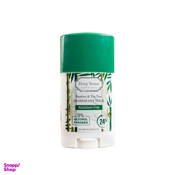 استیک ضد تعریق دیپ سنس مدل Bamboo & Tea Tree وزن 40 گرم
