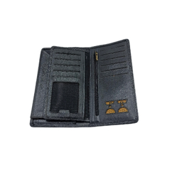 کیف پول چرم مردانه مدل کتابی کد 203