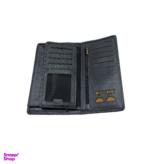 کیف پول چرم مردانه مدل کتابی کد 203