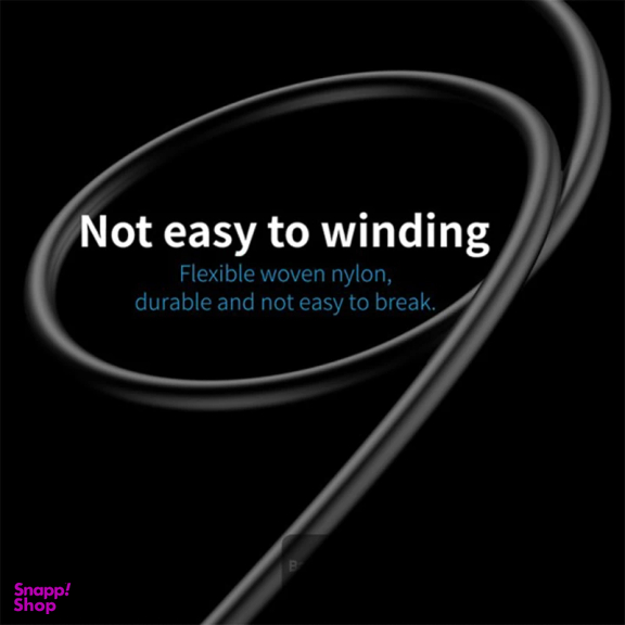 کابل انتقال صدا 3.5 میلی متری به Type-c بیسوس مدل M01 طول 1.2 متر