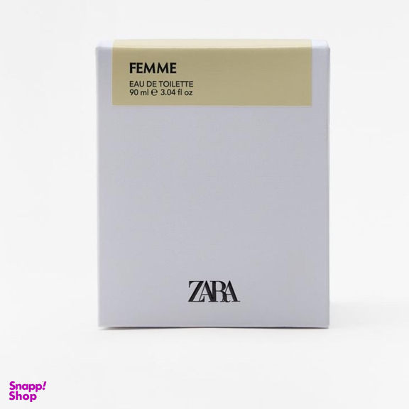ادو تویلت زنانه زارا مدل Femme