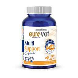 قرص تقویتی سگ و گربه یوروپت مدل Multi Support بسته 60 عددی