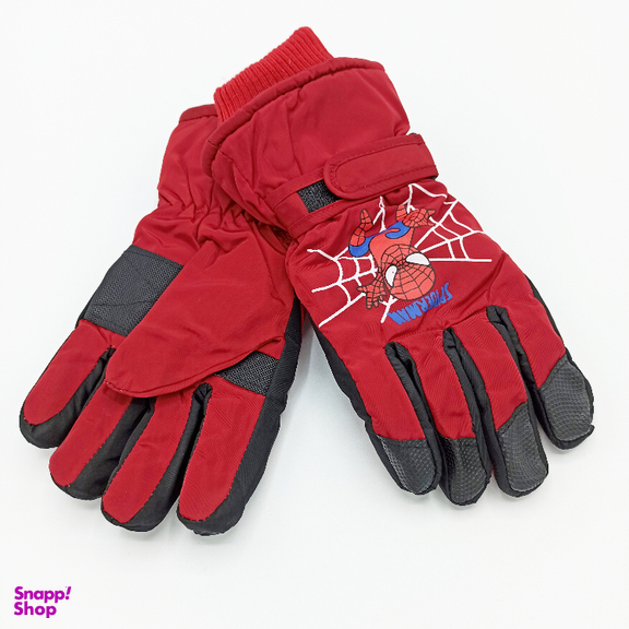 دستکش پسرانه مدل Red spider man کد SP_1