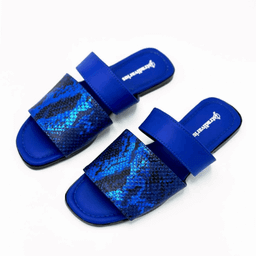 صندل زنانه دیوید جونز مدل Stradivarius-Sandal-SBu48 رنگ آبی