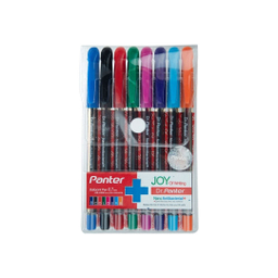 خودکار پنتر مدل PANTER ABP62974-WP8  سایز  0.7 میلی متر بسته 8 عددی رنگی