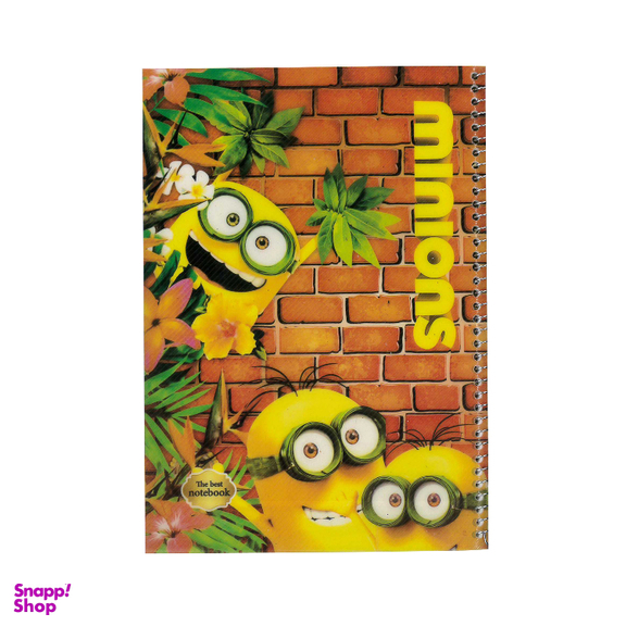 دفتر مشق 50 برگ سیمی طرح فانتزی کد M7 بسته 7 عددی