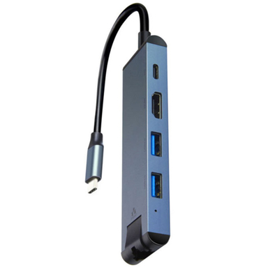 هاب 5 پورت Type-C کوتتسی مدل PD3.0 Gigabit Ethernet 16002