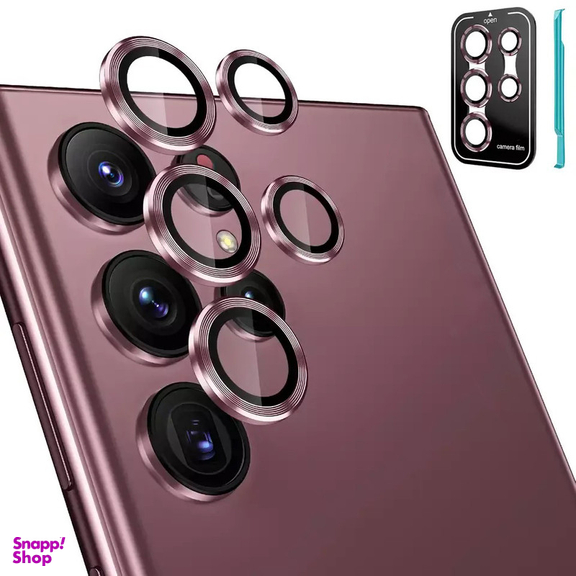 محافظ لنز دوربین بوف مدل HD-ColorLenz مناسب برای گوشی موبایل سامسونگ Galaxy S23 Ultra