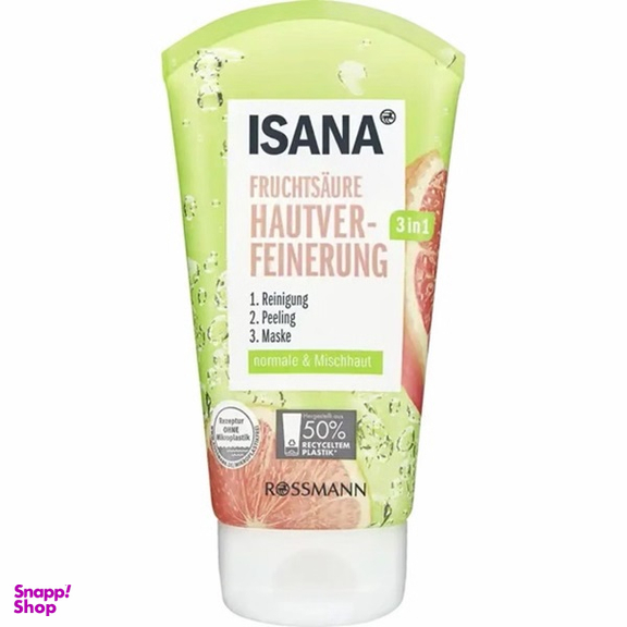 ژل شستشو صورت ایسانا مدل 3 در 1 حجم 150 میلی لیتر