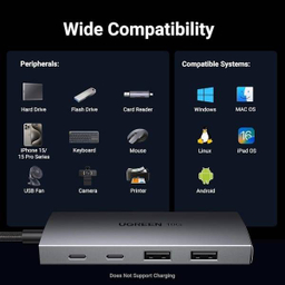 هاب 4 پورت USB-C یوگرین مدل CM480 کد 30758