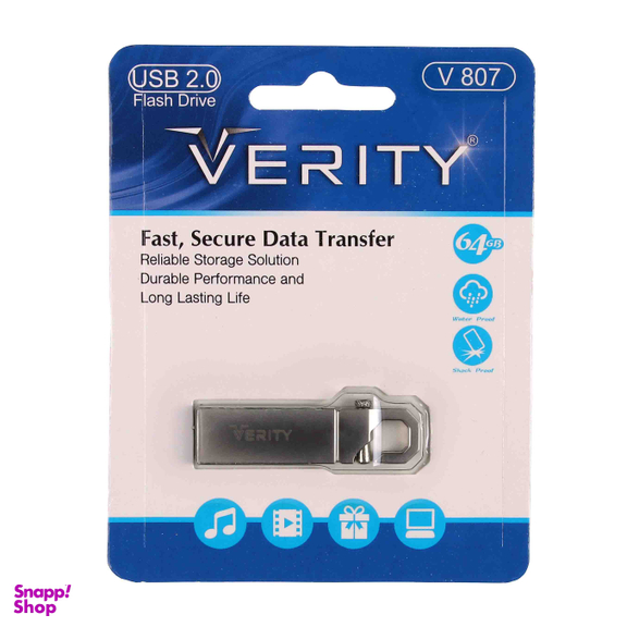 فلش مموری وریتی مدل V807 ظرفیت 64 گیگابایت