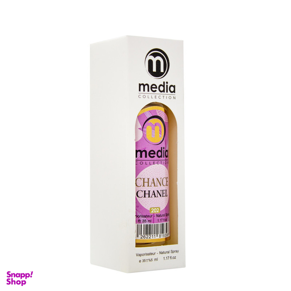 عطر جیبی زنانه مدیا مدل Chanel Chance حجم 35 میلی لیتر