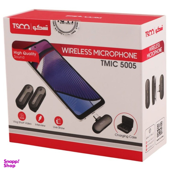 میکروفون بی سیم یقه ای تسکو مدل TMIC 5005 Type-C