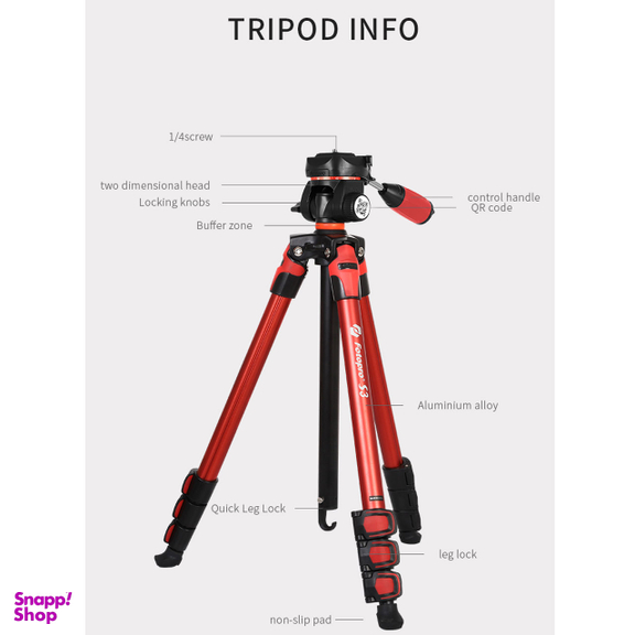 سه پایه دوربین فوتو پرو مدل S3