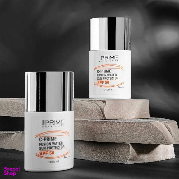 فلوئید ضد آفتاب پریم مدل C-Prime Fusion Water SPF 50 حجم 40 میلی لیتر