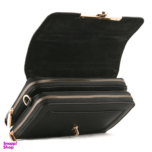 ست کیف و کفش زنانه چرم یلسان مدل Linda کد TARA-MRV-912-MSK