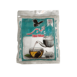 صافی یکبار مصرف چای و دمنوش مدل قزل چای کد 1009 بسته 60 عددی