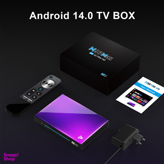 اندروید باکس اچ 96 مدل max m9 4/32GB