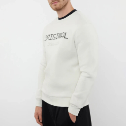 سویشرت مردانه مدل GD-s-20227620 رنگ سفید