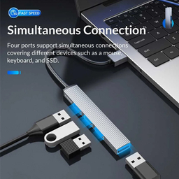 USB هاب 4 پورت USB 3.0 اوریکو مدل AH-A13