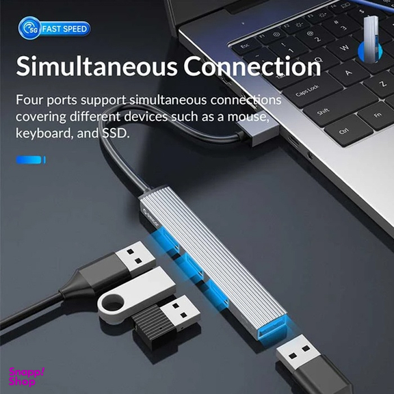 USB هاب 4 پورت USB 3.0 اوریکو مدل AH-A13