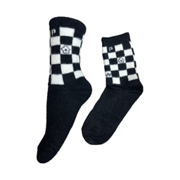جوراب زنانه کوکو اند هانا طرح شطرنجی کد Coco-2