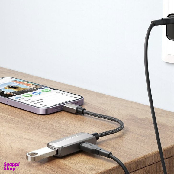 مبدل لایتنینگ به USB OTG لایتنینگ مک دودو مدل CA-2690