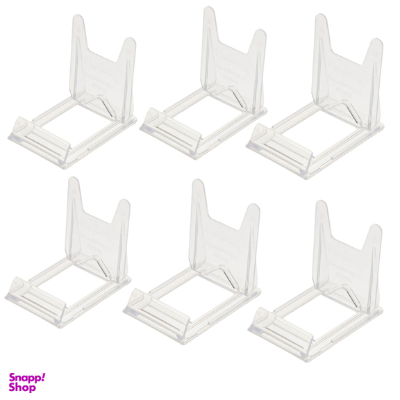 پایه نگهدارنده گوشی و تبلت پلاستیکی مجموعه 6 عددی