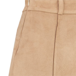 دامن زنانه سرژه مدل 210199 رنگ نسکافه ای