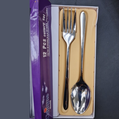 قاشق و چنگال یونیک 12 پارچه مدل دونا