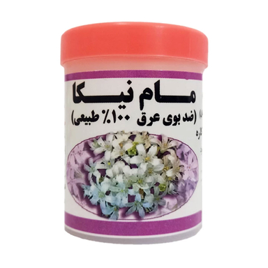 پودر بوگیر بدن نیکا مدل گل یاس وزن 30 گرم
